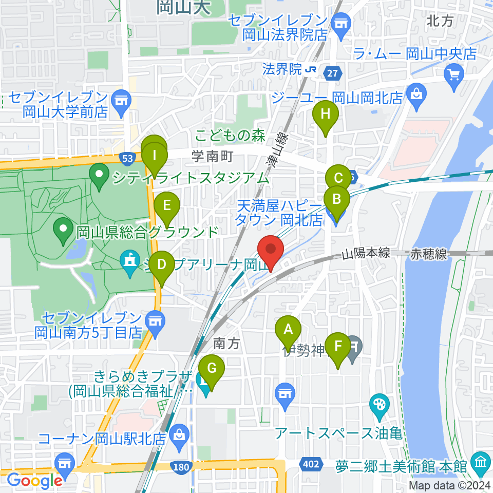 STUDIO S-FORCE周辺のカフェ一覧地図