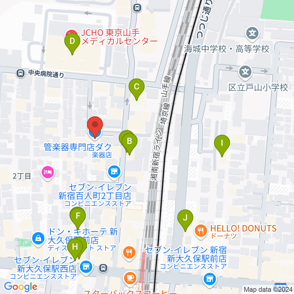 スペースDo(ドゥ)周辺のカフェ一覧地図