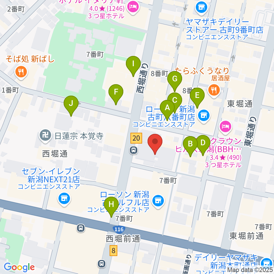 国際音楽・ダンス・エンタテイメント専門学校周辺のカフェ一覧地図