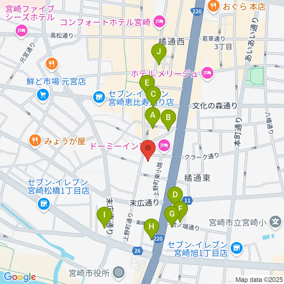 CDプレス匠周辺のカフェ一覧地図