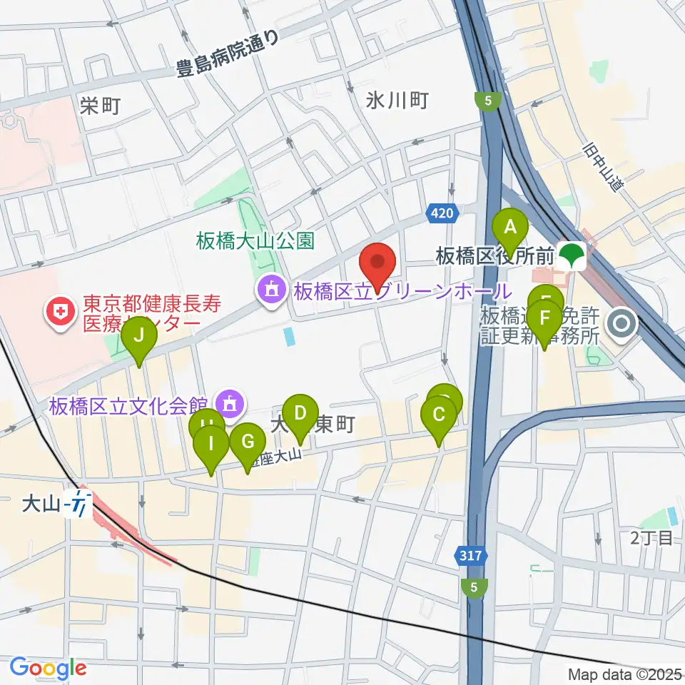 STUDIO ALES周辺のカフェ一覧地図