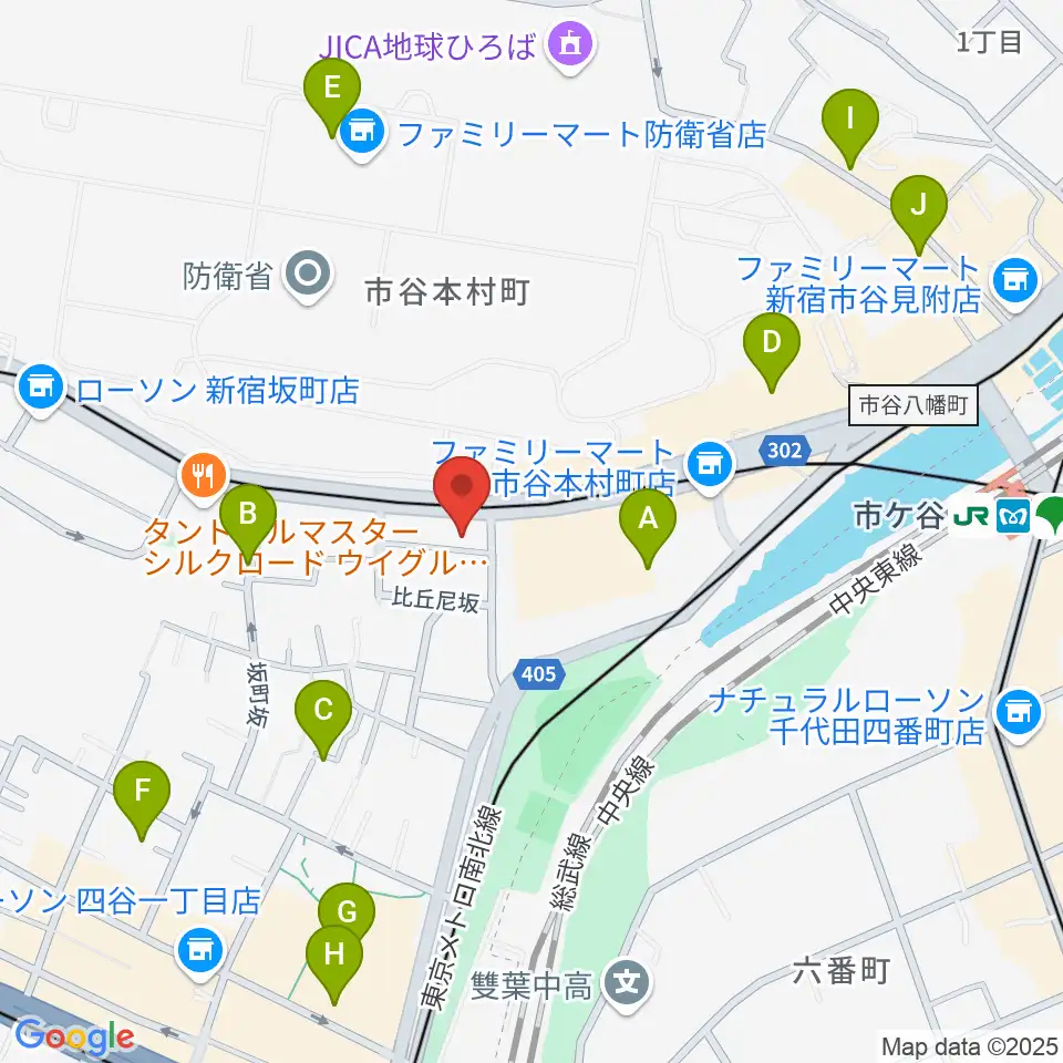 スタジオ サウンドバレイ周辺のカフェ一覧地図