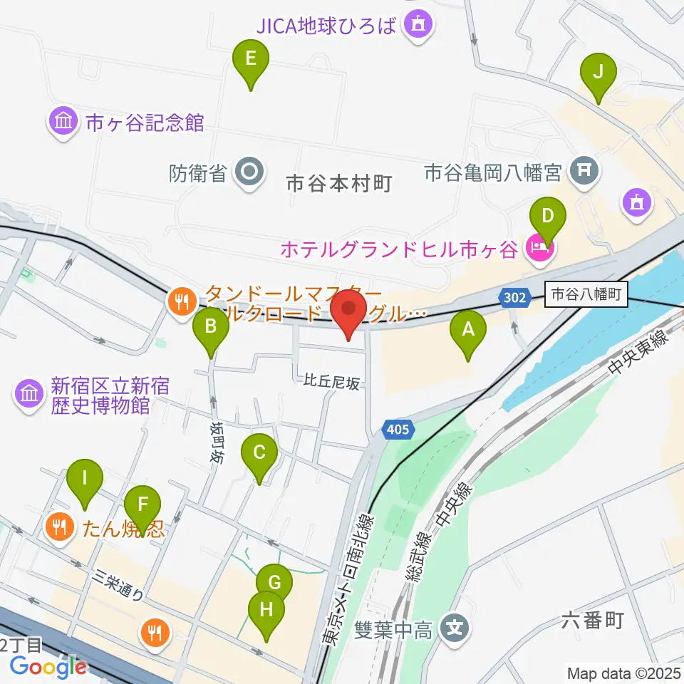 スタジオ サウンドバレイ周辺のカフェ一覧地図