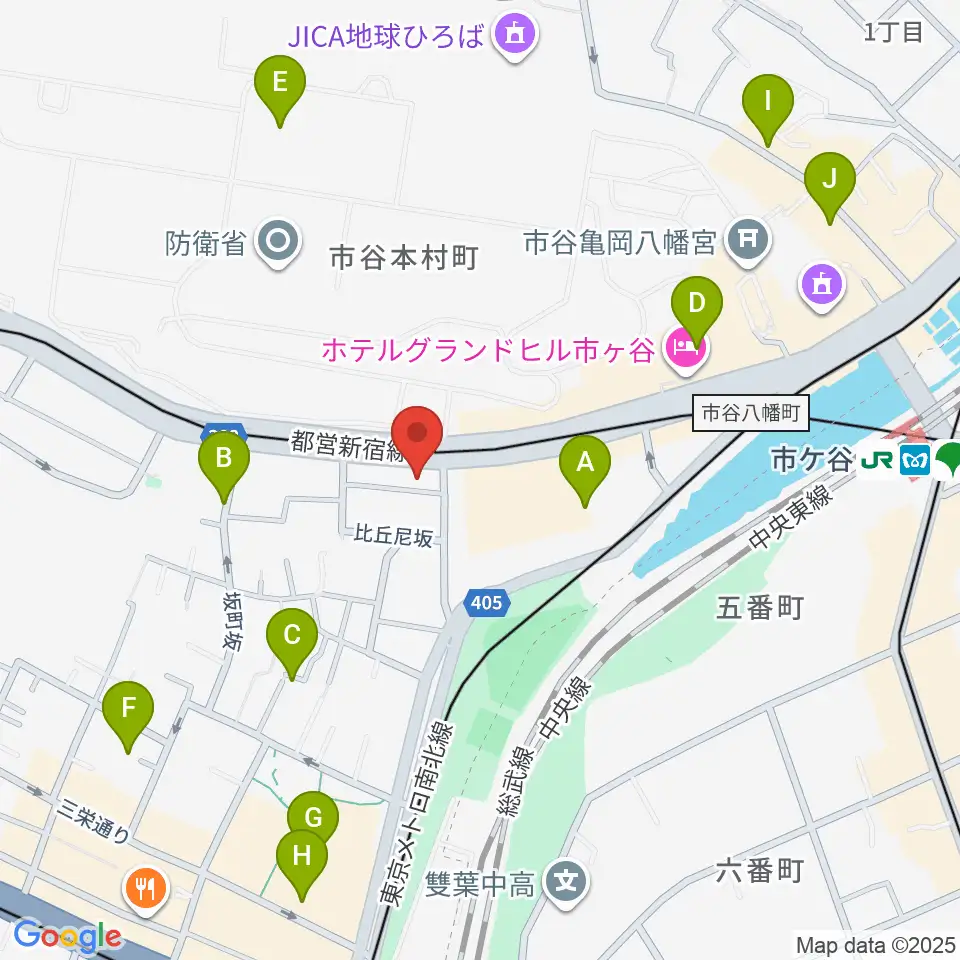 スタジオ サウンドバレイ周辺のカフェ一覧地図