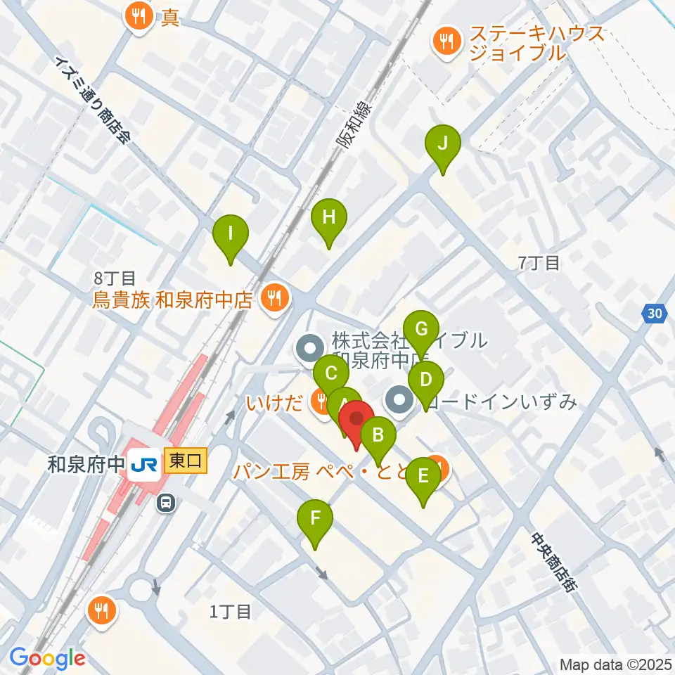 新日本ミュージック株式会社周辺のカフェ一覧地図