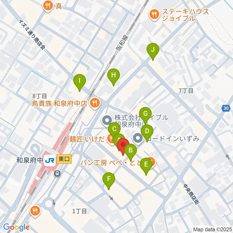 新日本ミュージック株式会社周辺のカフェ一覧地図