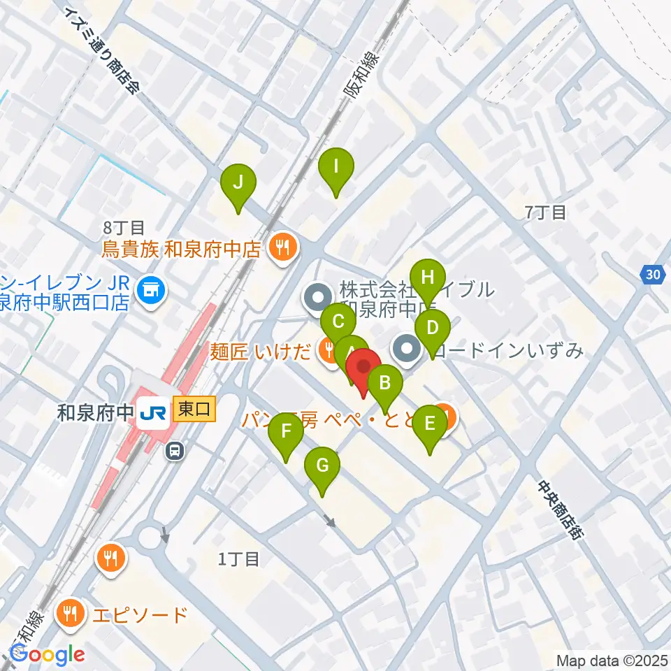 新日本ミュージック株式会社周辺のカフェ一覧地図