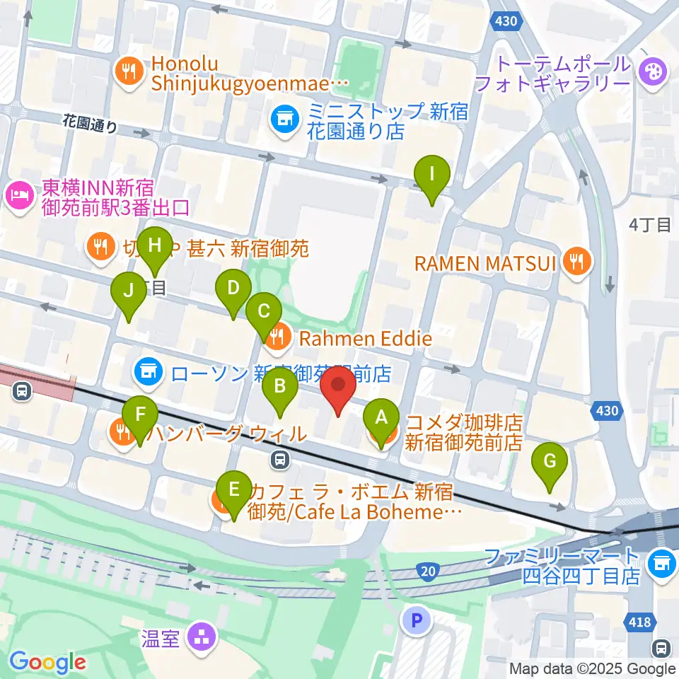 輸入ピアノ.com byカモシタピアノ周辺のカフェ一覧地図