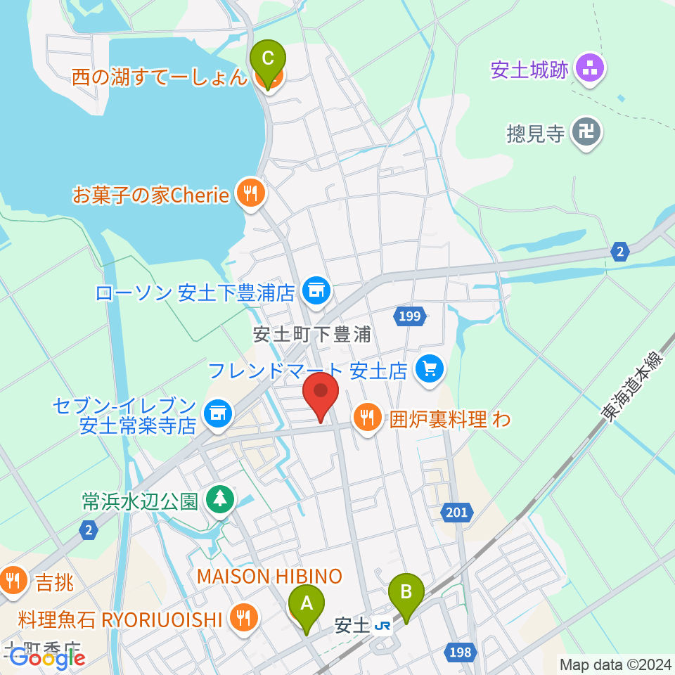 地球雑貨アース･ヴィレッジ周辺のカフェ一覧地図