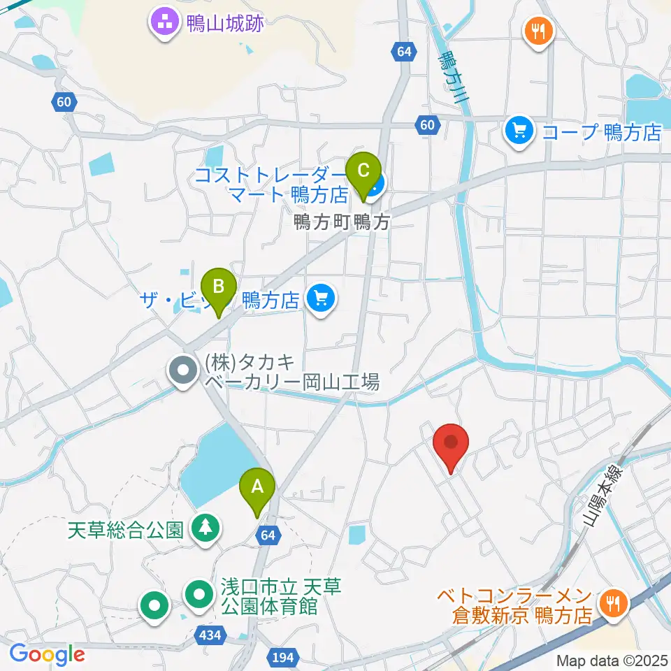 弦楽器工房 La Pergola周辺のカフェ一覧地図