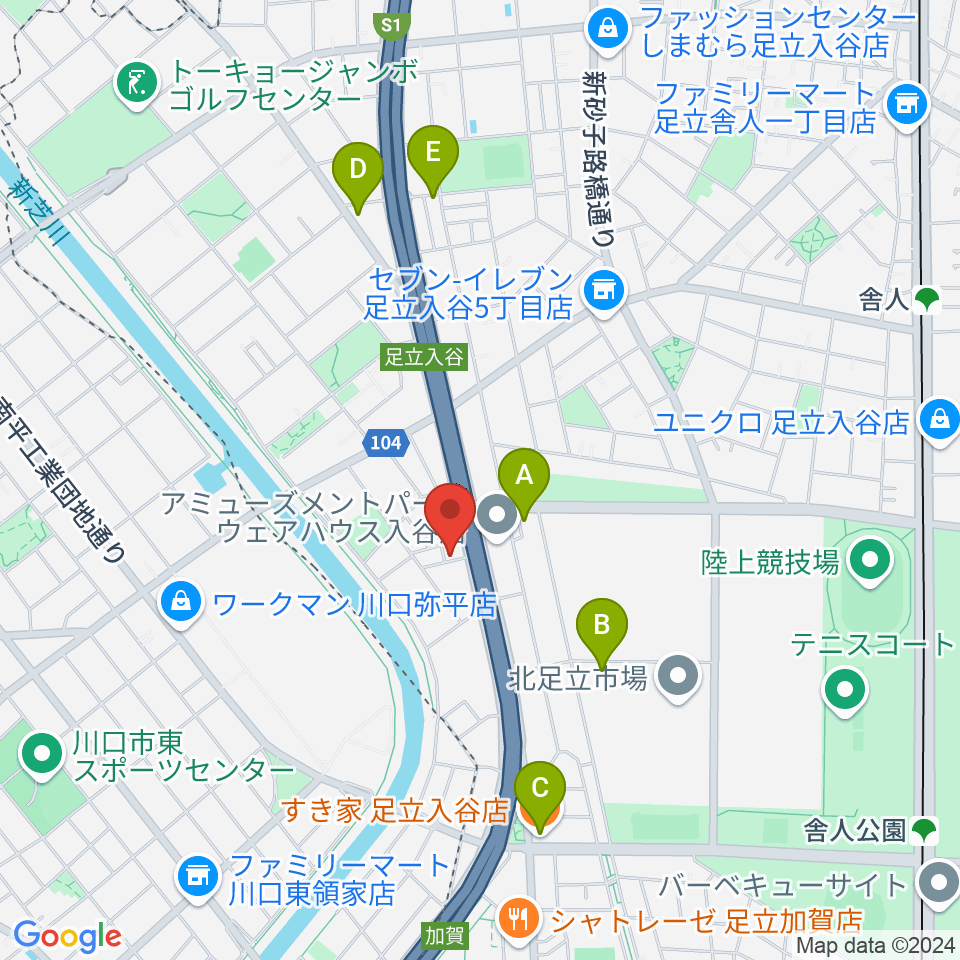 大塚竹管楽器周辺のカフェ一覧地図