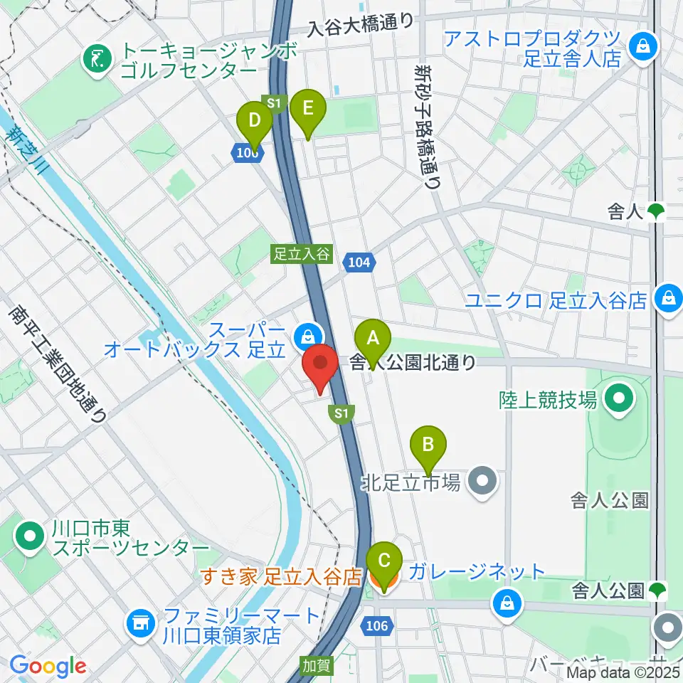 大塚竹管楽器周辺のカフェ一覧地図