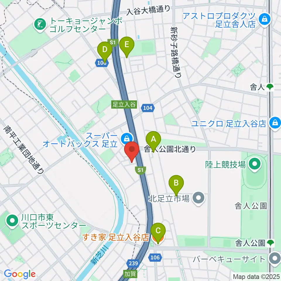 大塚竹管楽器周辺のカフェ一覧地図