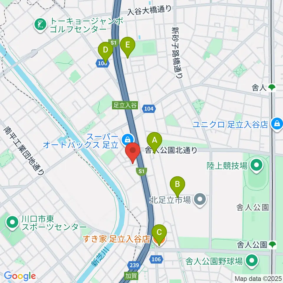 大塚竹管楽器周辺のカフェ一覧地図