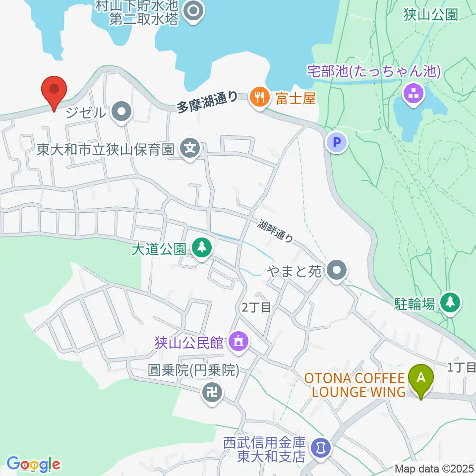 ガレリアコントラバッソ周辺のカフェ一覧地図