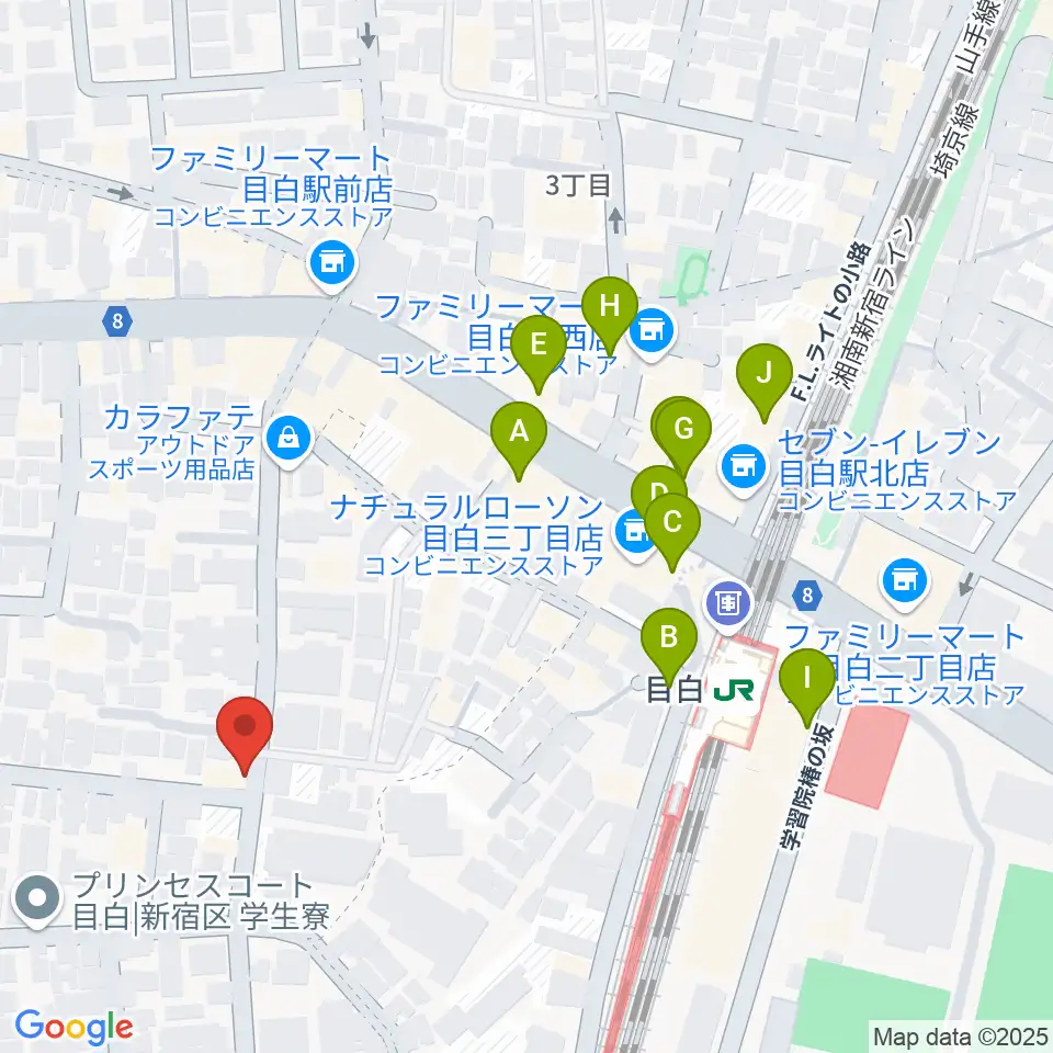ギタルラ社 東京古典楽器センター周辺のカフェ一覧地図