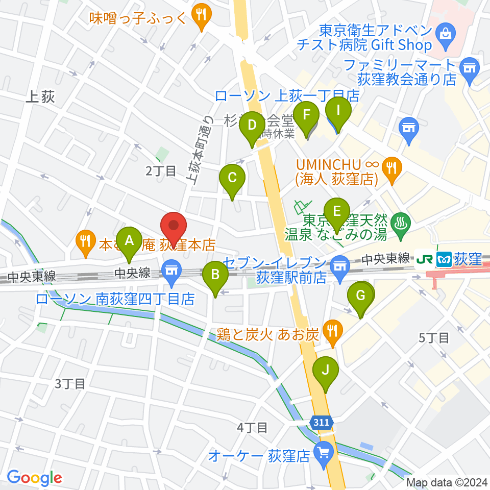 株式会社アイエムエス周辺のカフェ一覧地図