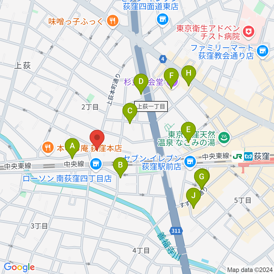 株式会社アイエムエス周辺のカフェ一覧地図