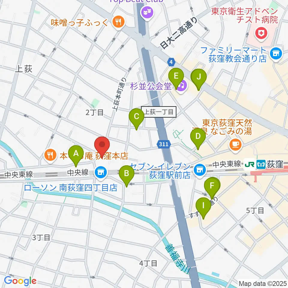 株式会社アイエムエス周辺のカフェ一覧地図