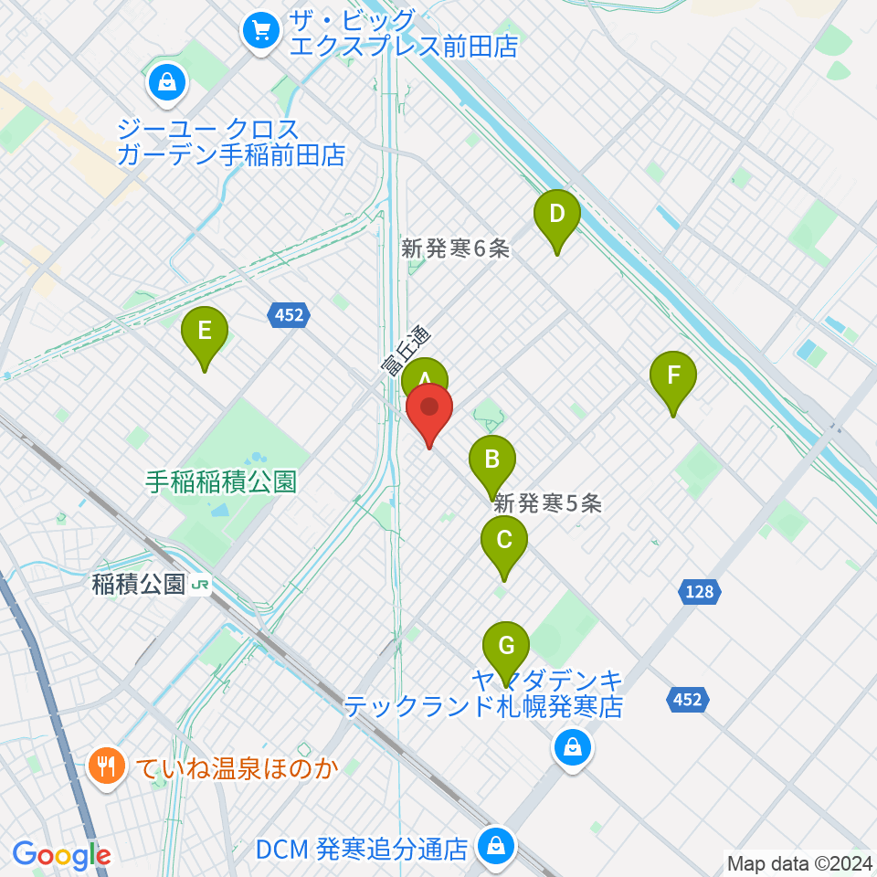 極東貿易周辺のカフェ一覧地図