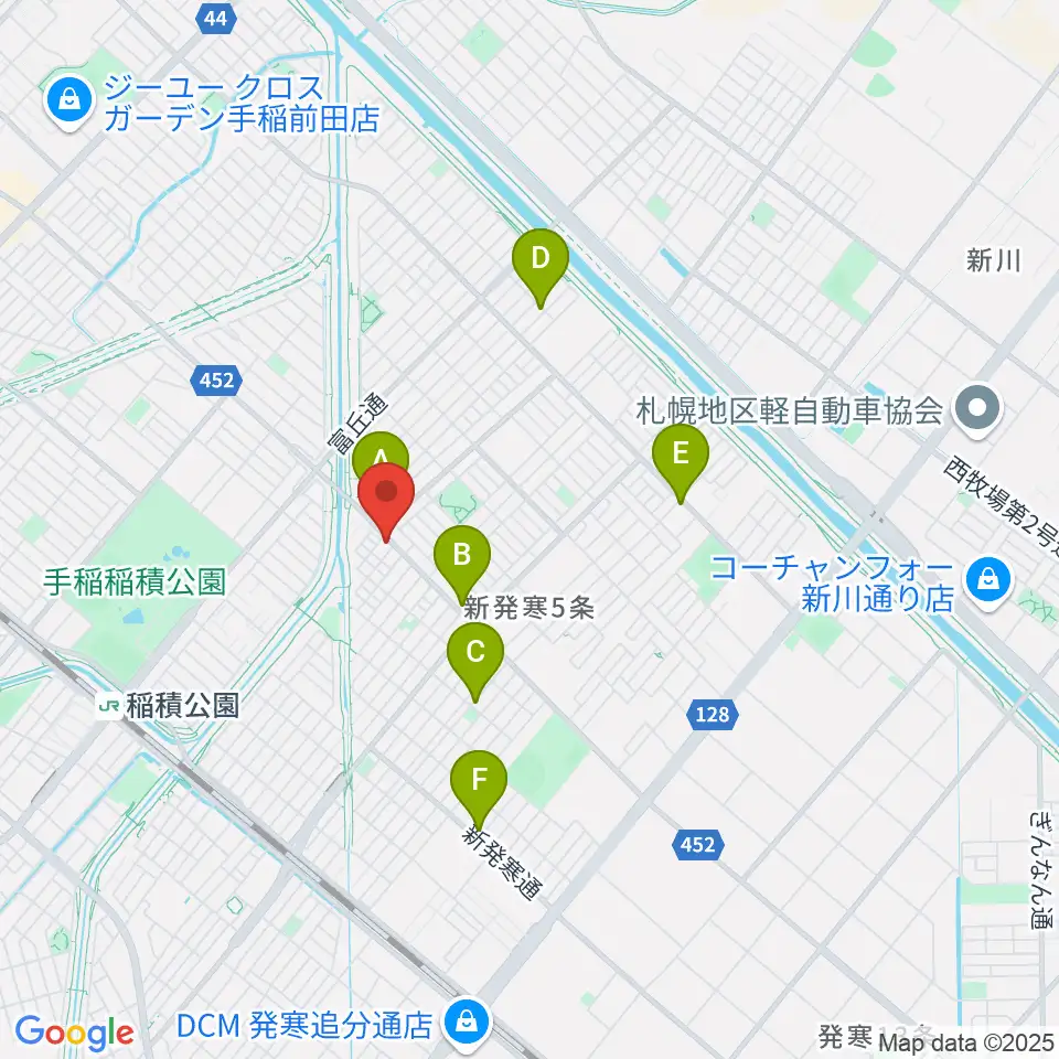極東貿易周辺のカフェ一覧地図