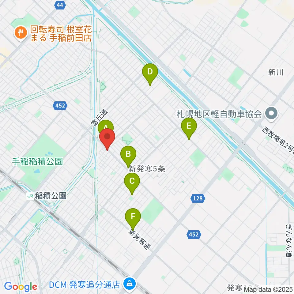 極東貿易周辺のカフェ一覧地図