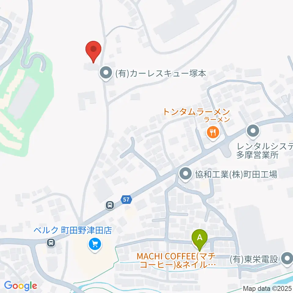 マナ オルゲルバウ周辺のカフェ一覧地図