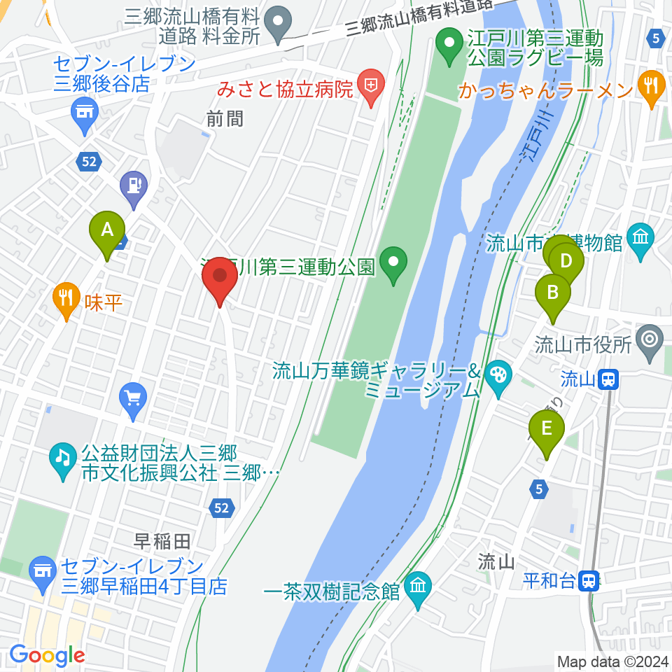 ナイス･インターナショナル周辺のカフェ一覧地図