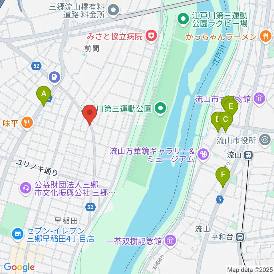 ナイス･インターナショナル周辺のカフェ一覧地図