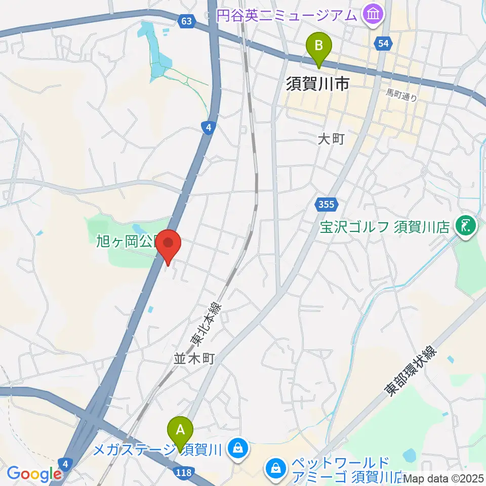 小野口木管楽器修理工房周辺のカフェ一覧地図