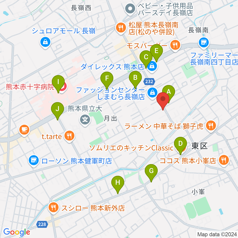 株式会社ピアノハープ社周辺のカフェ一覧地図