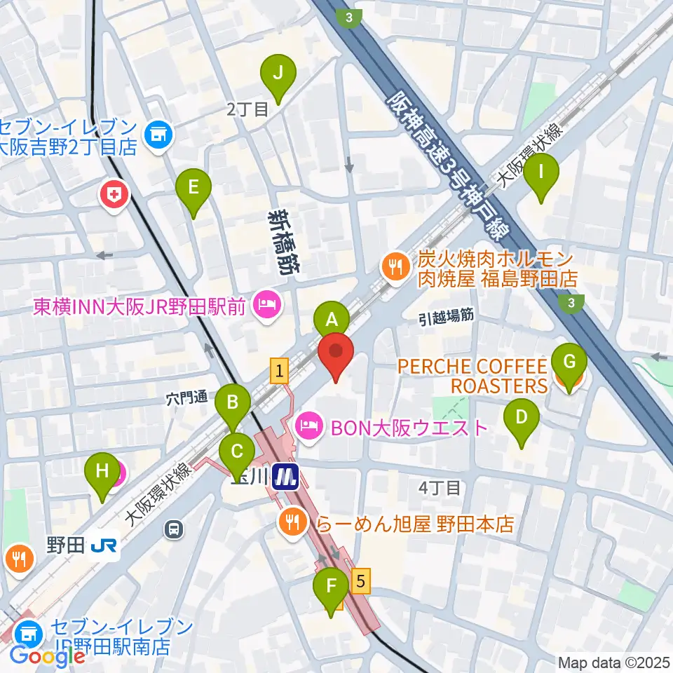 沖縄三線の店 佐々忠周辺のカフェ一覧地図