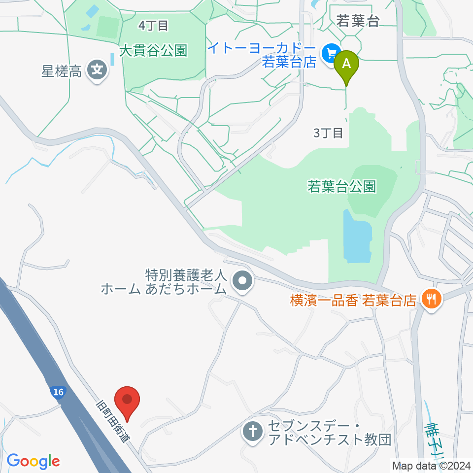 エスケーピアノサービス周辺のカフェ一覧地図