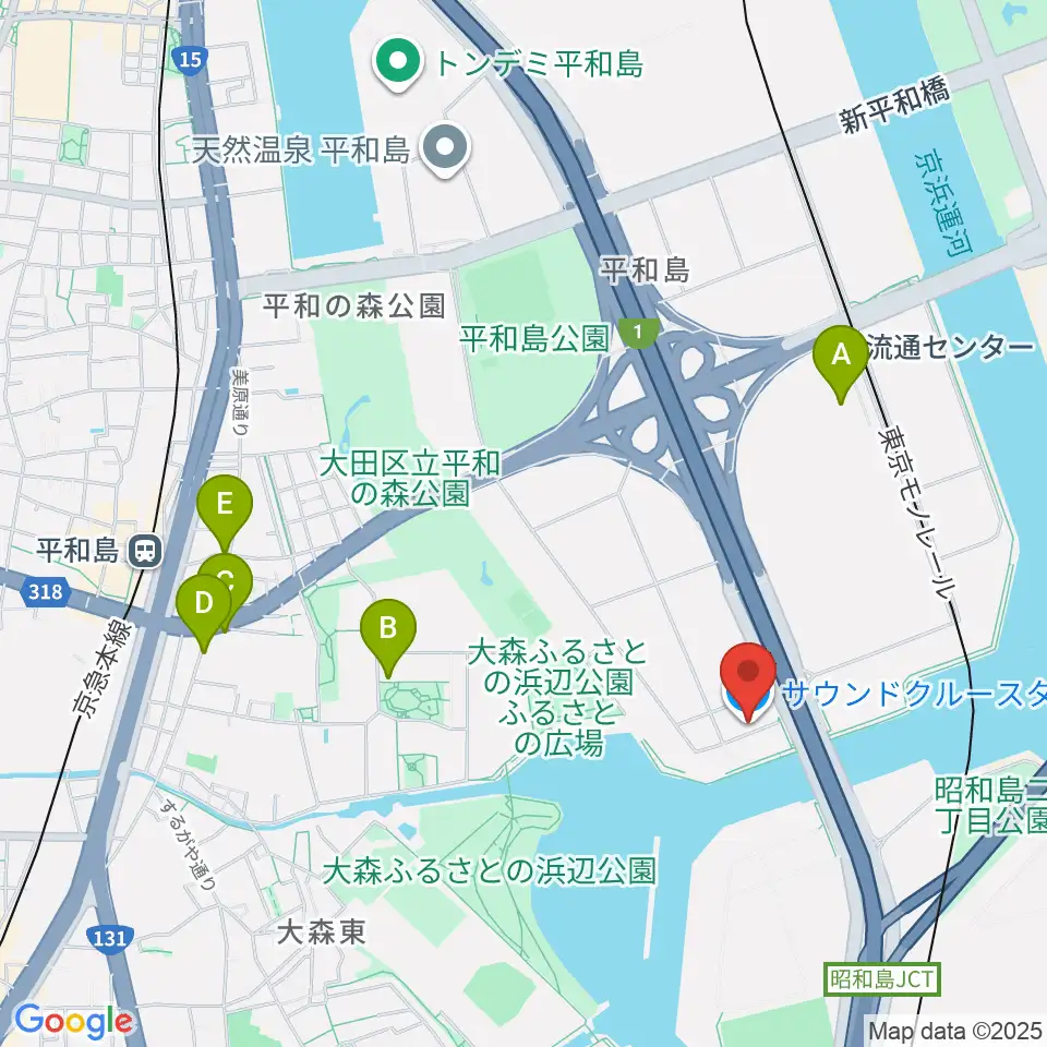 株式会社サウンドクルー周辺のカフェ一覧地図
