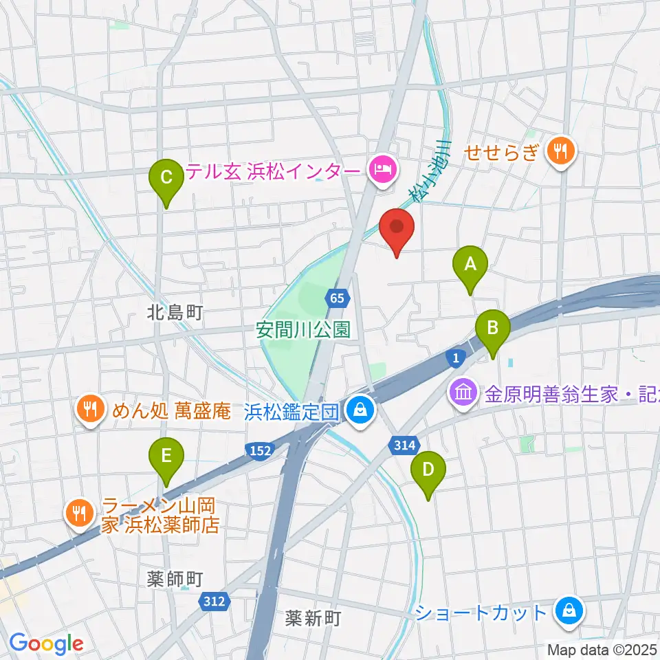 冨田ピアノ周辺のカフェ一覧地図