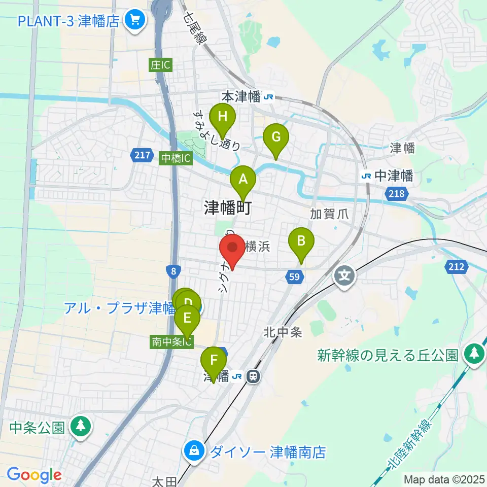 管楽器専門店ウィンズスタイル周辺のカフェ一覧地図