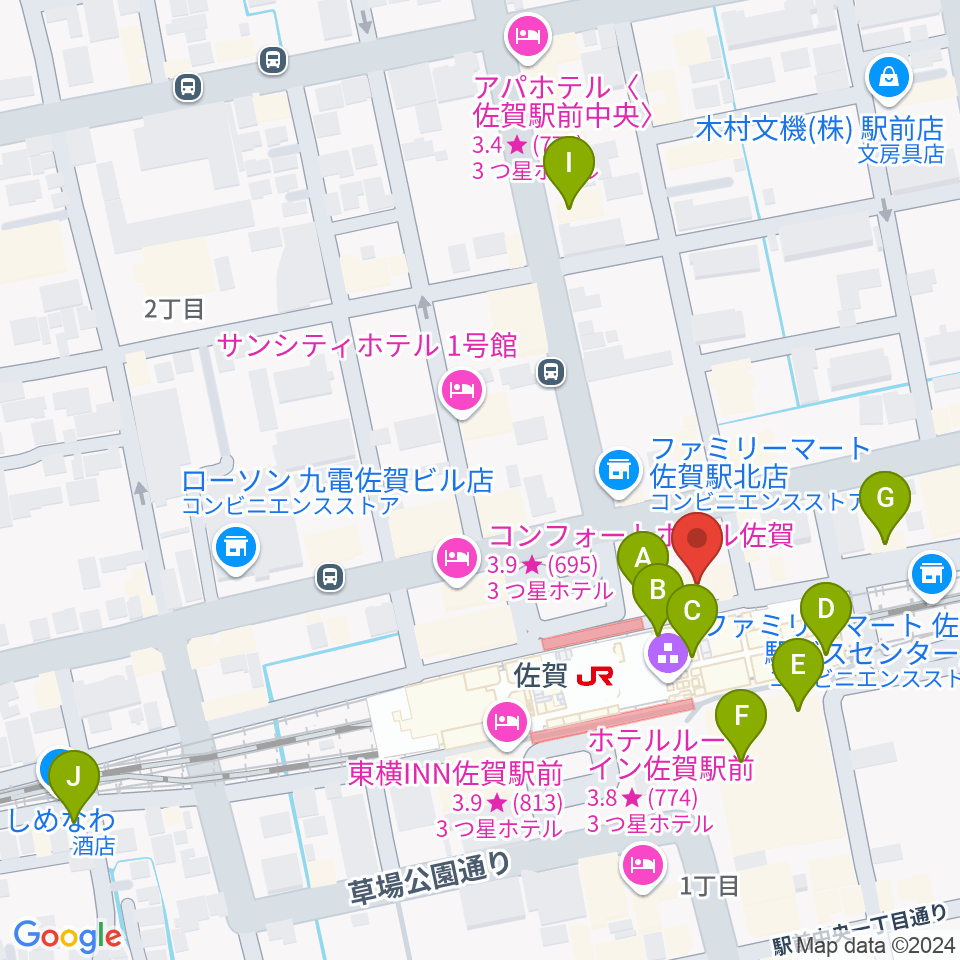 アート・ミュージック有限会社周辺のカフェ一覧地図