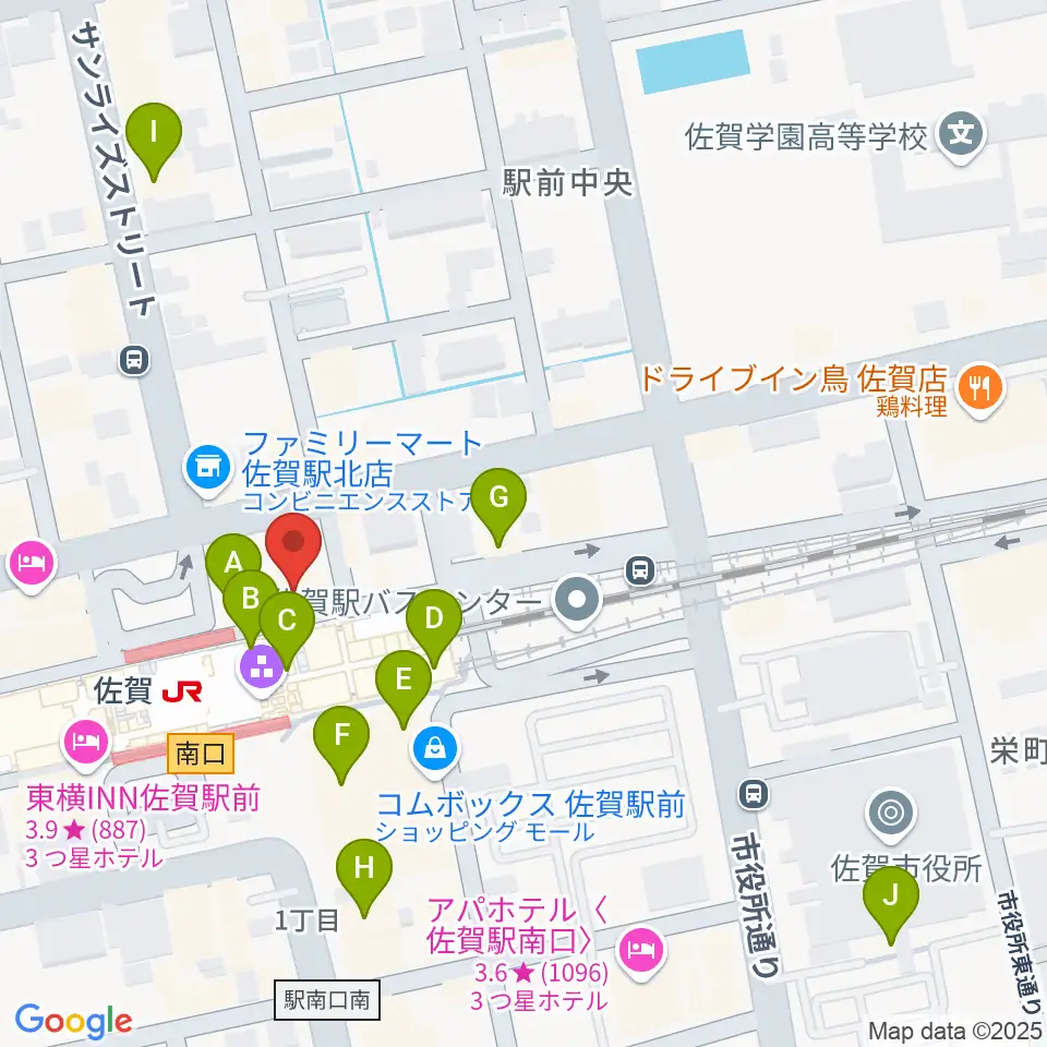 アート・ミュージック有限会社周辺のカフェ一覧地図