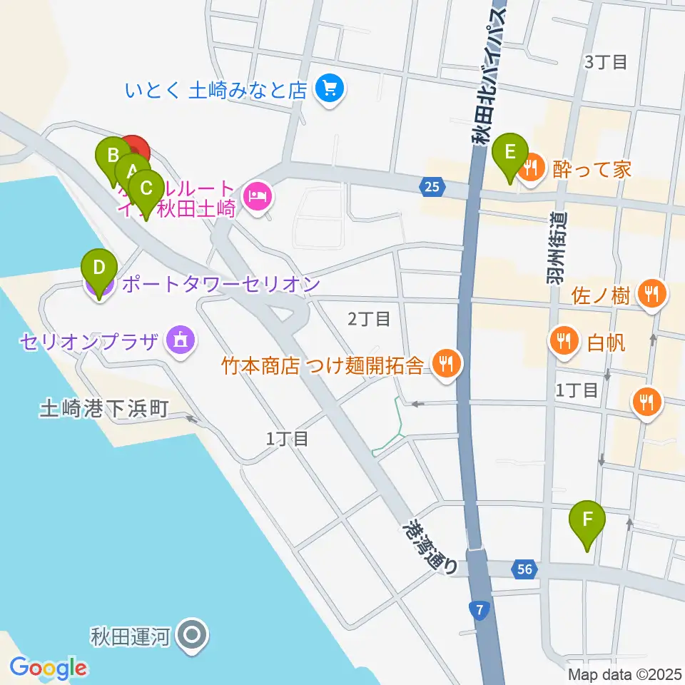 メルズピアノサービス周辺のカフェ一覧地図