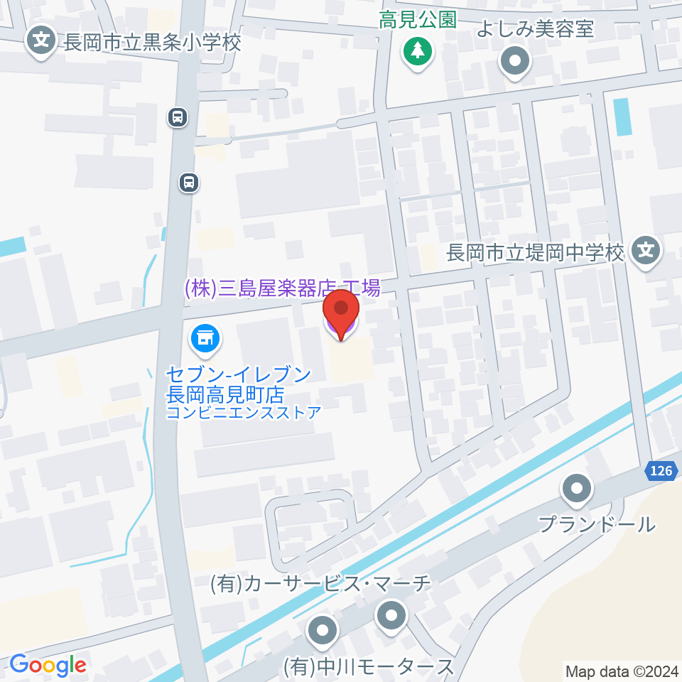 三島屋楽器店周辺のカフェ一覧地図