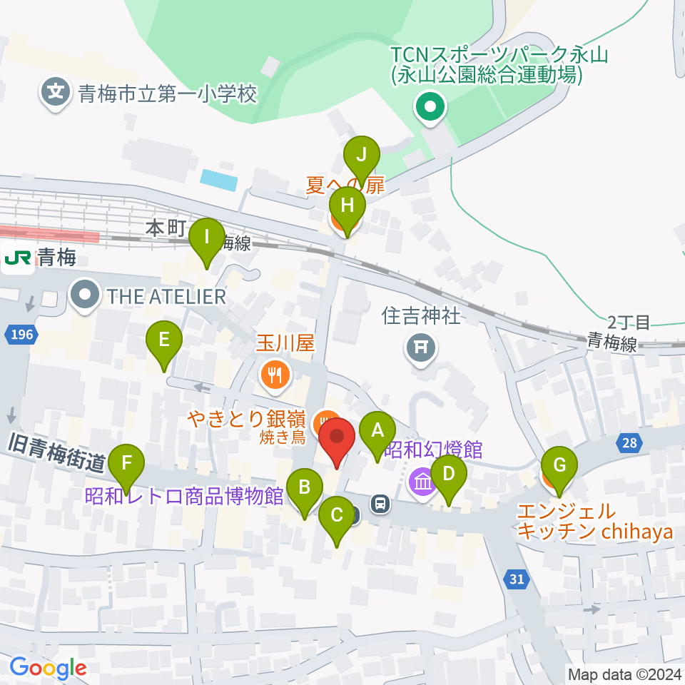 ハリーズエンジニアリング周辺のカフェ一覧地図