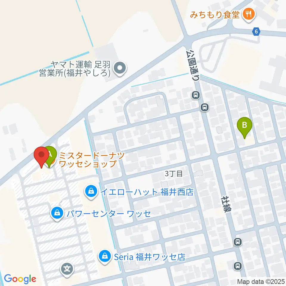 音楽工房かわばた周辺のカフェ一覧地図