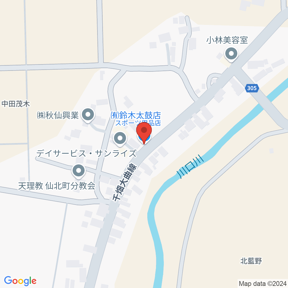 有限会社 鈴木太鼓店周辺のカフェ一覧地図