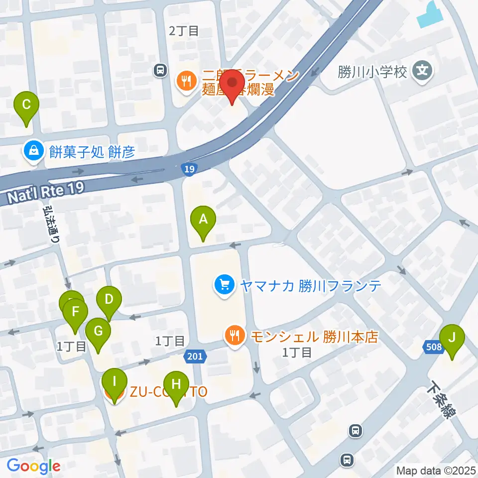 株式会社サカエ楽器周辺のカフェ一覧地図