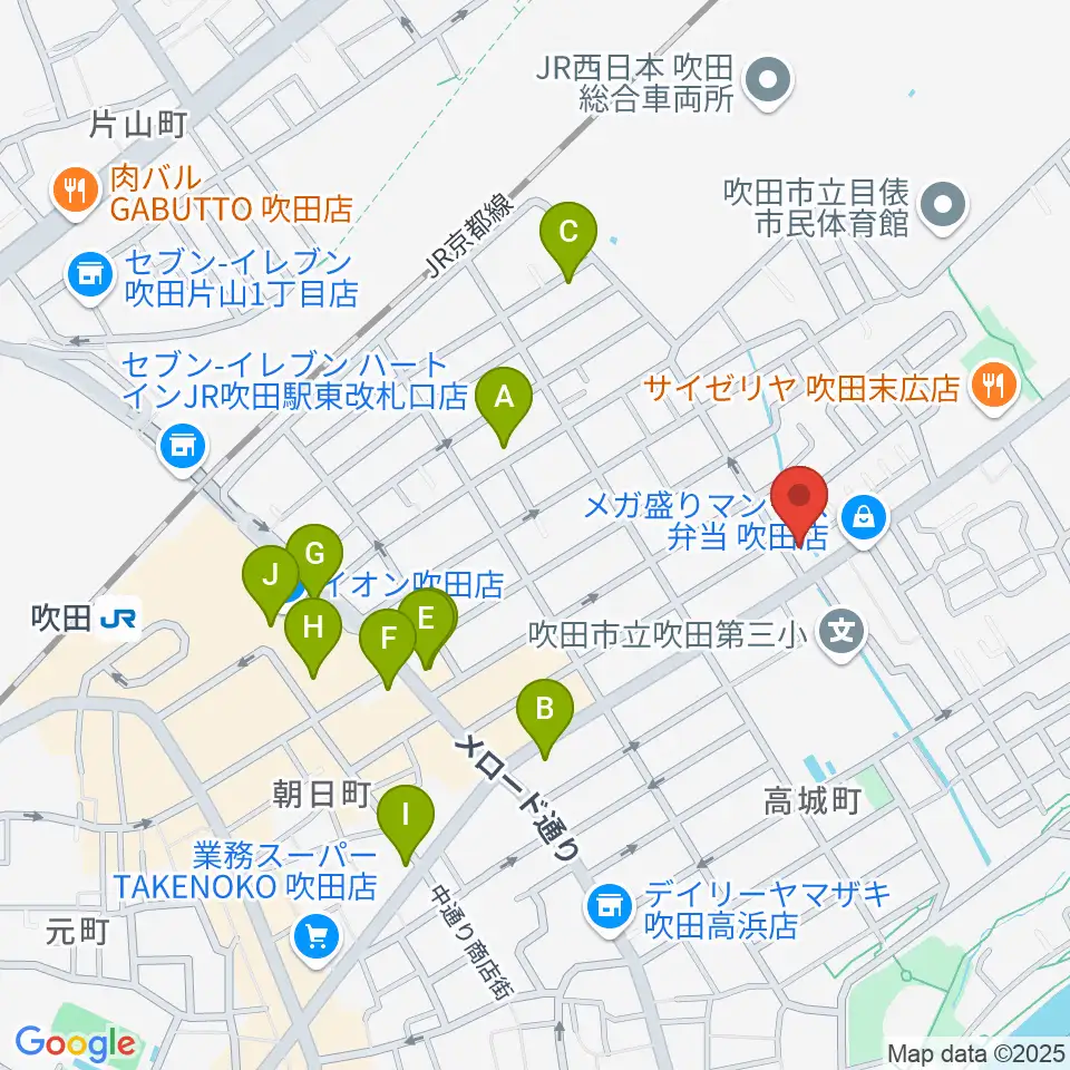 スクープクリエイションワークス周辺のカフェ一覧地図
