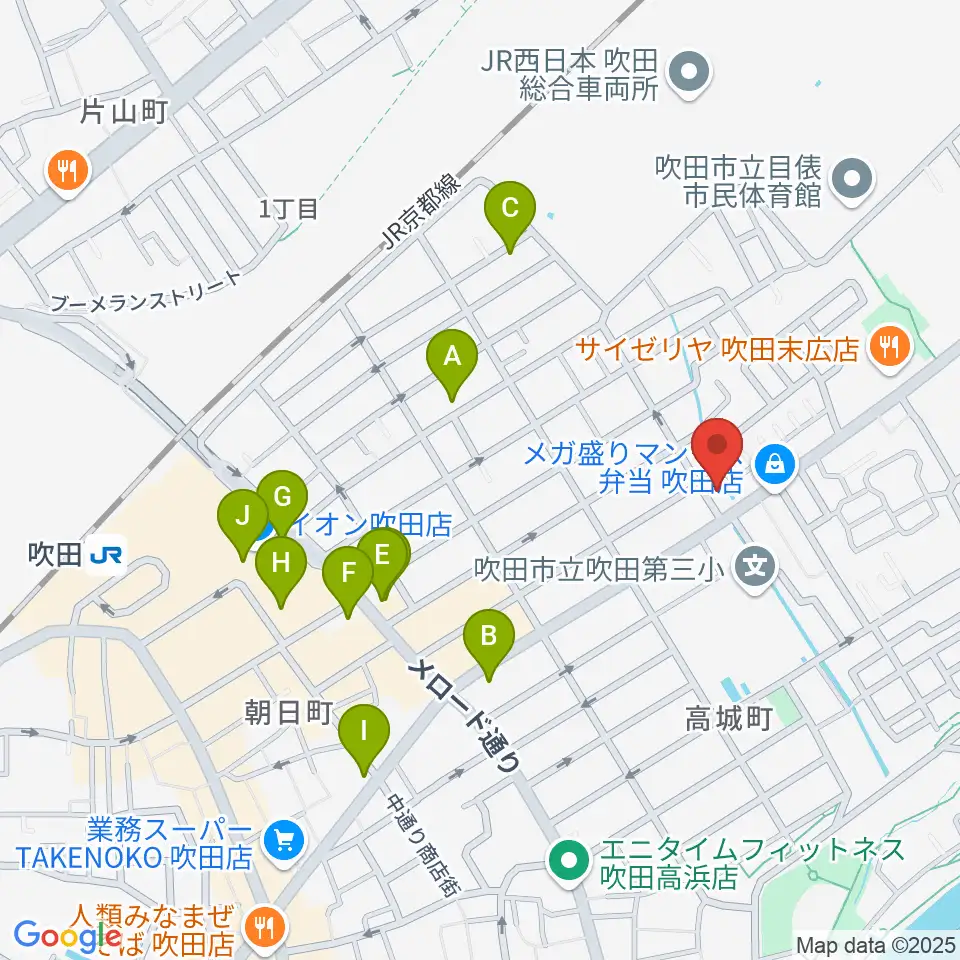 スクープクリエイションワークス周辺のカフェ一覧地図