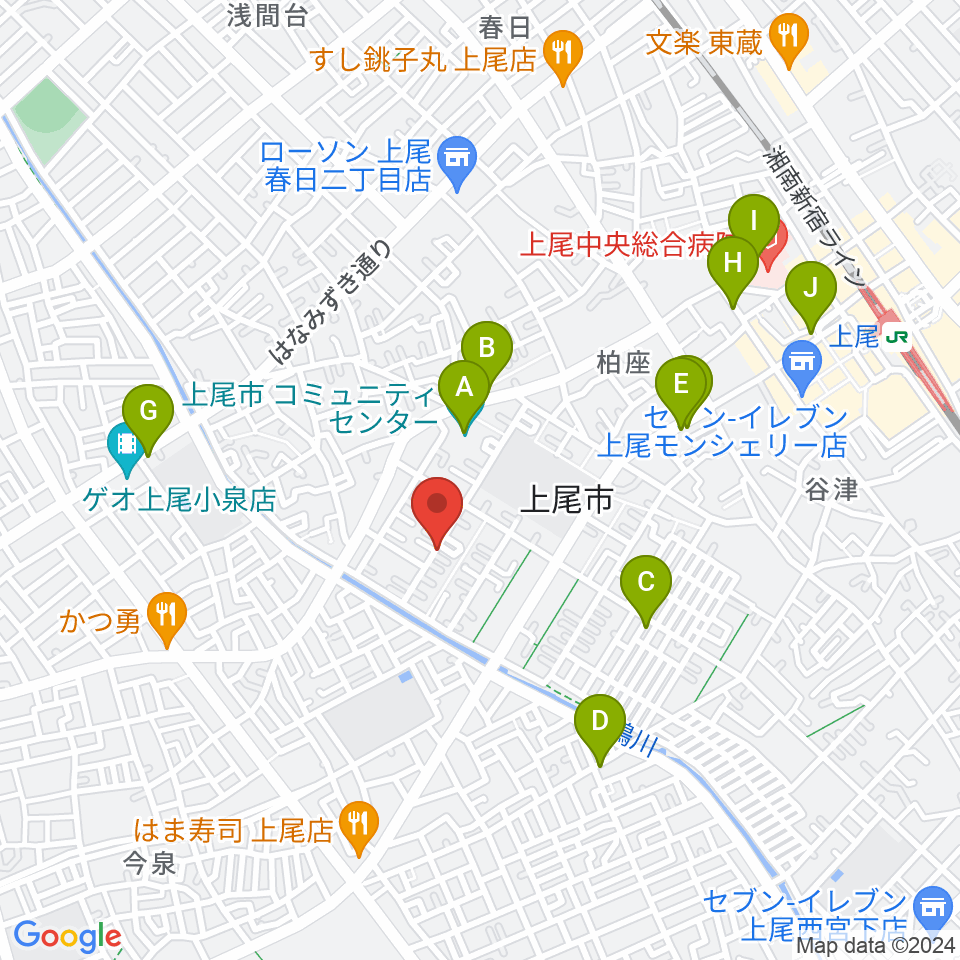 サウンドトラベル周辺のカフェ一覧地図