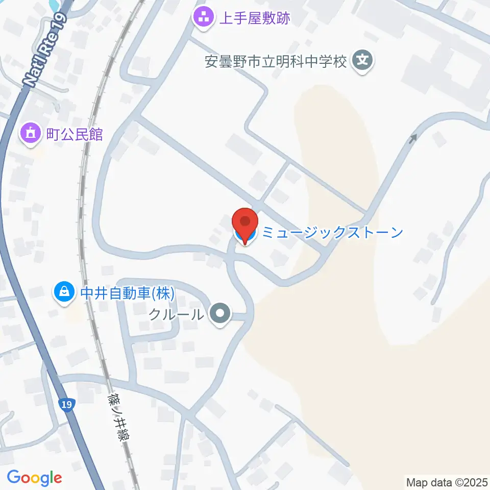 ミュージックストーン周辺のカフェ一覧地図