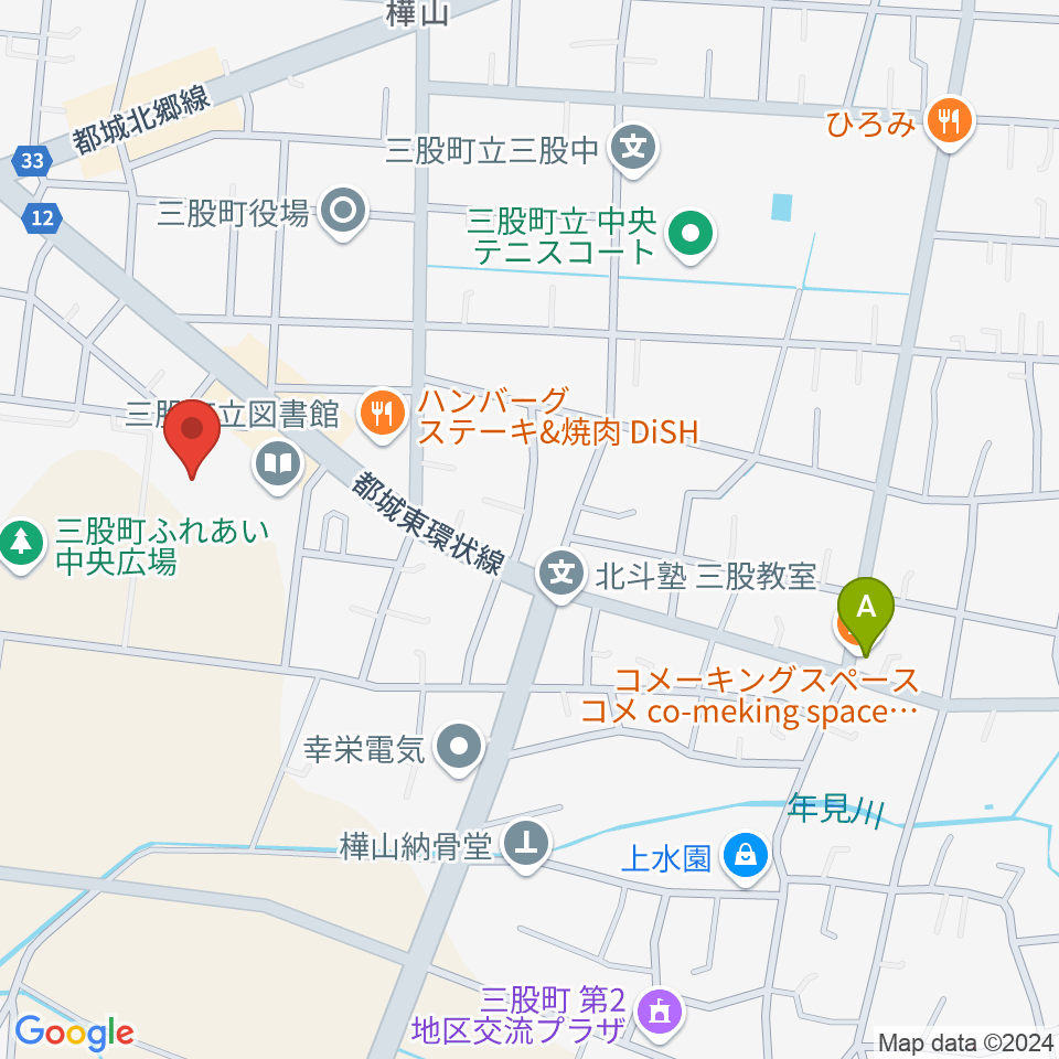 三股町立文化会館周辺のカフェ一覧地図