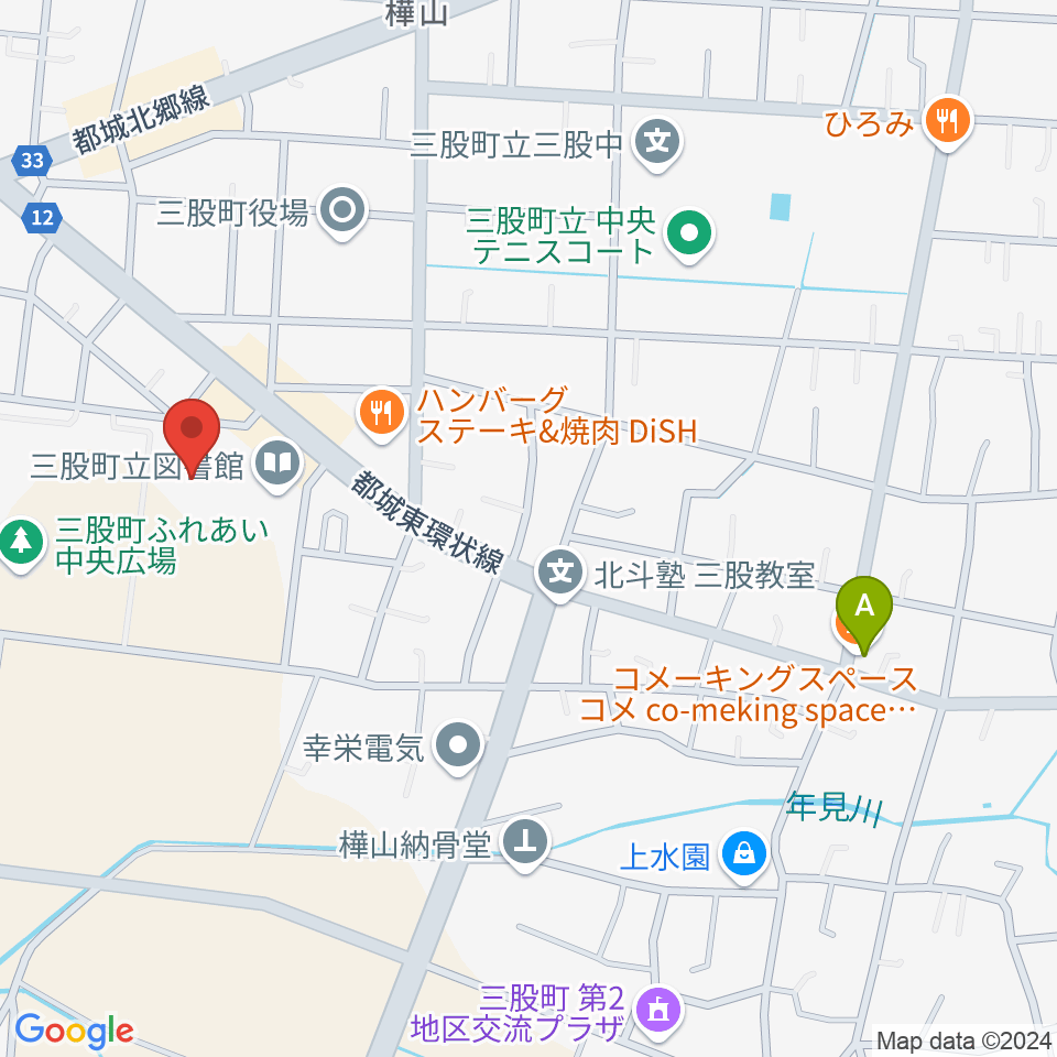 三股町立文化会館周辺のカフェ一覧地図